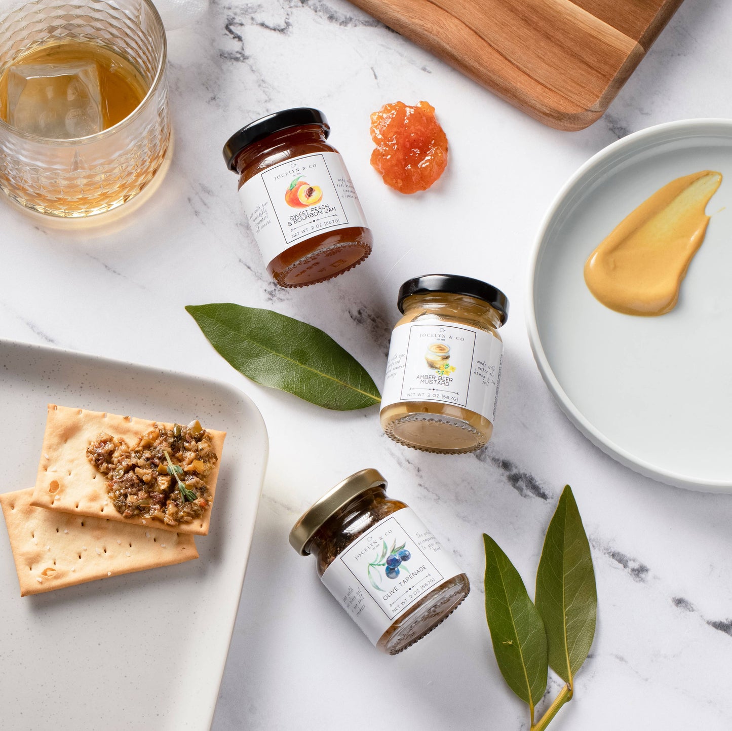 Sweet Peach & Bourbon Jam