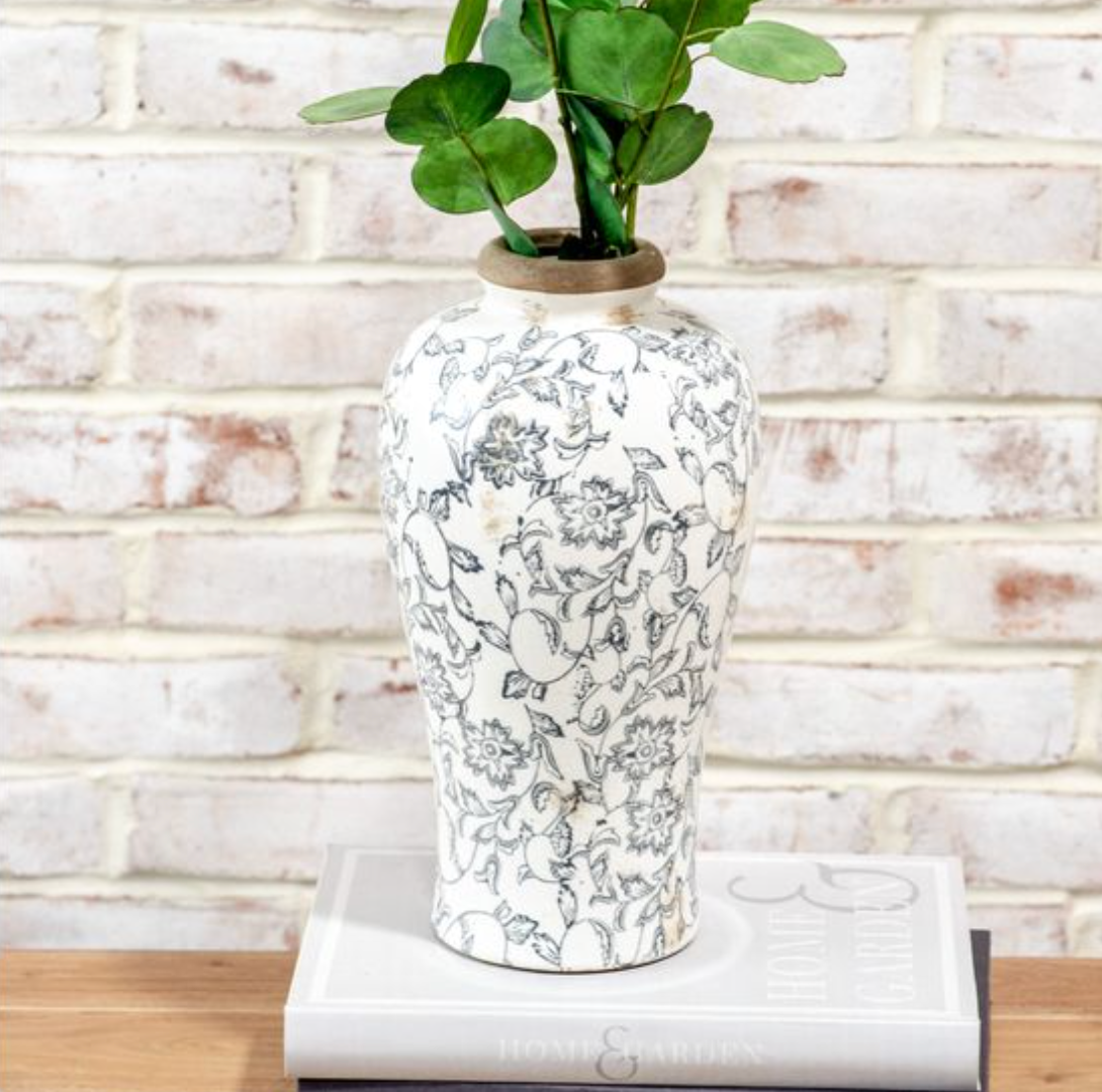 12" HEIRLOOM PLUM VASE