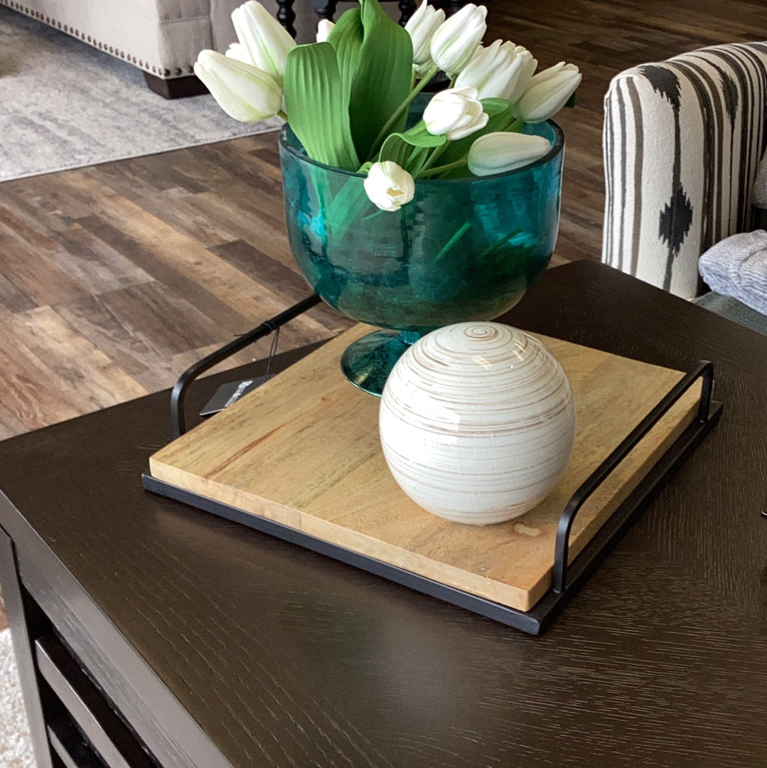 Loft Trays with Iron Handles