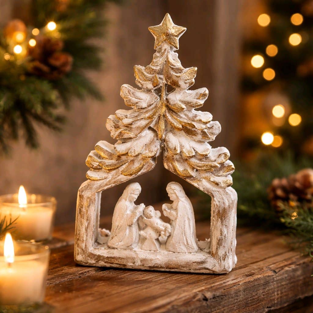 Golden Tree Nativity