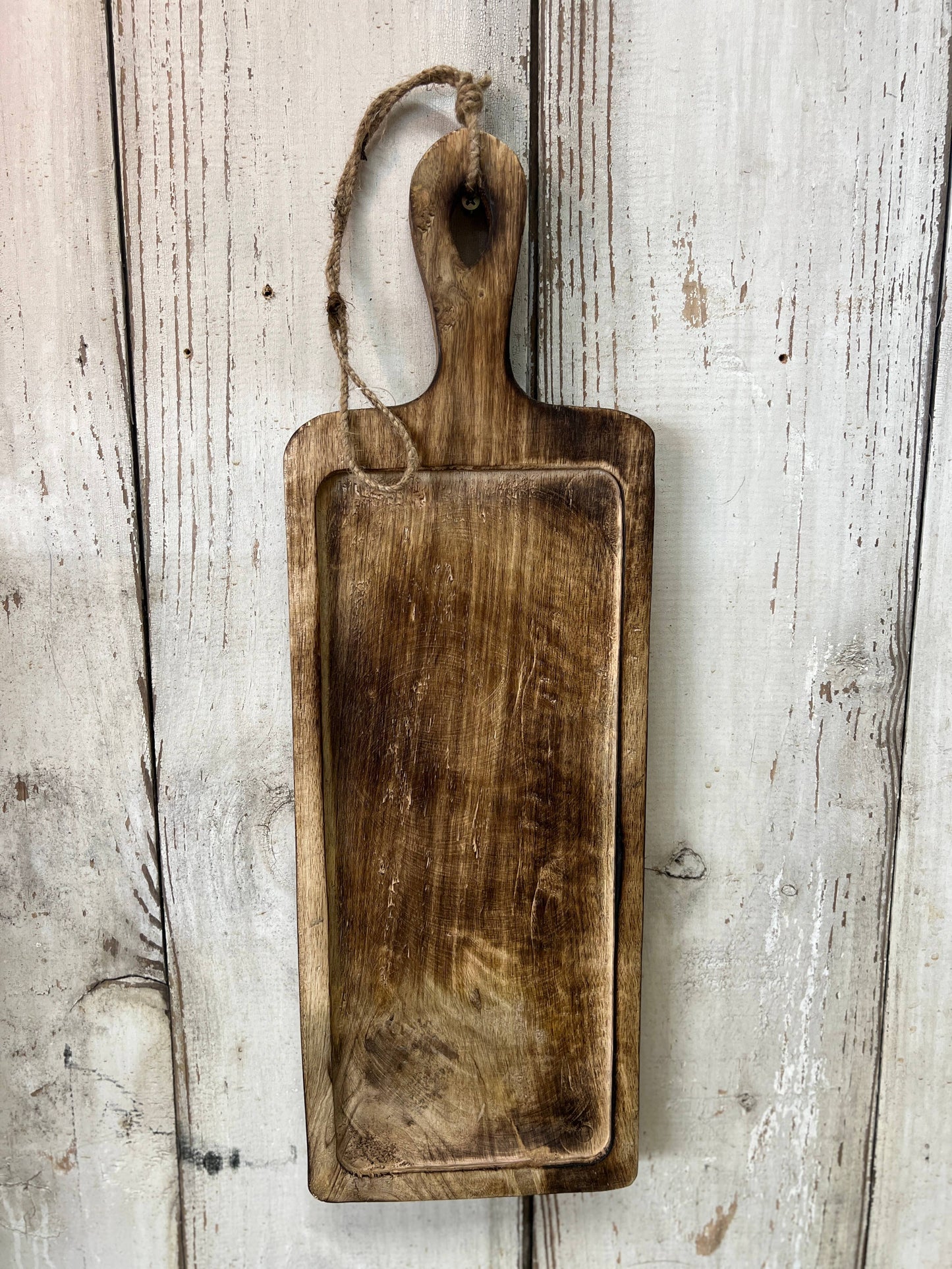 Dark Wood Chopping Tray