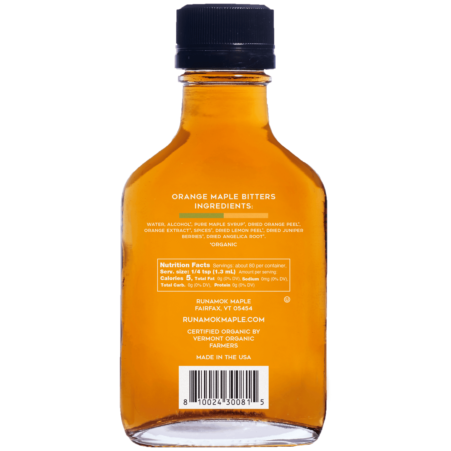 Orange Maple Bitters 100ml