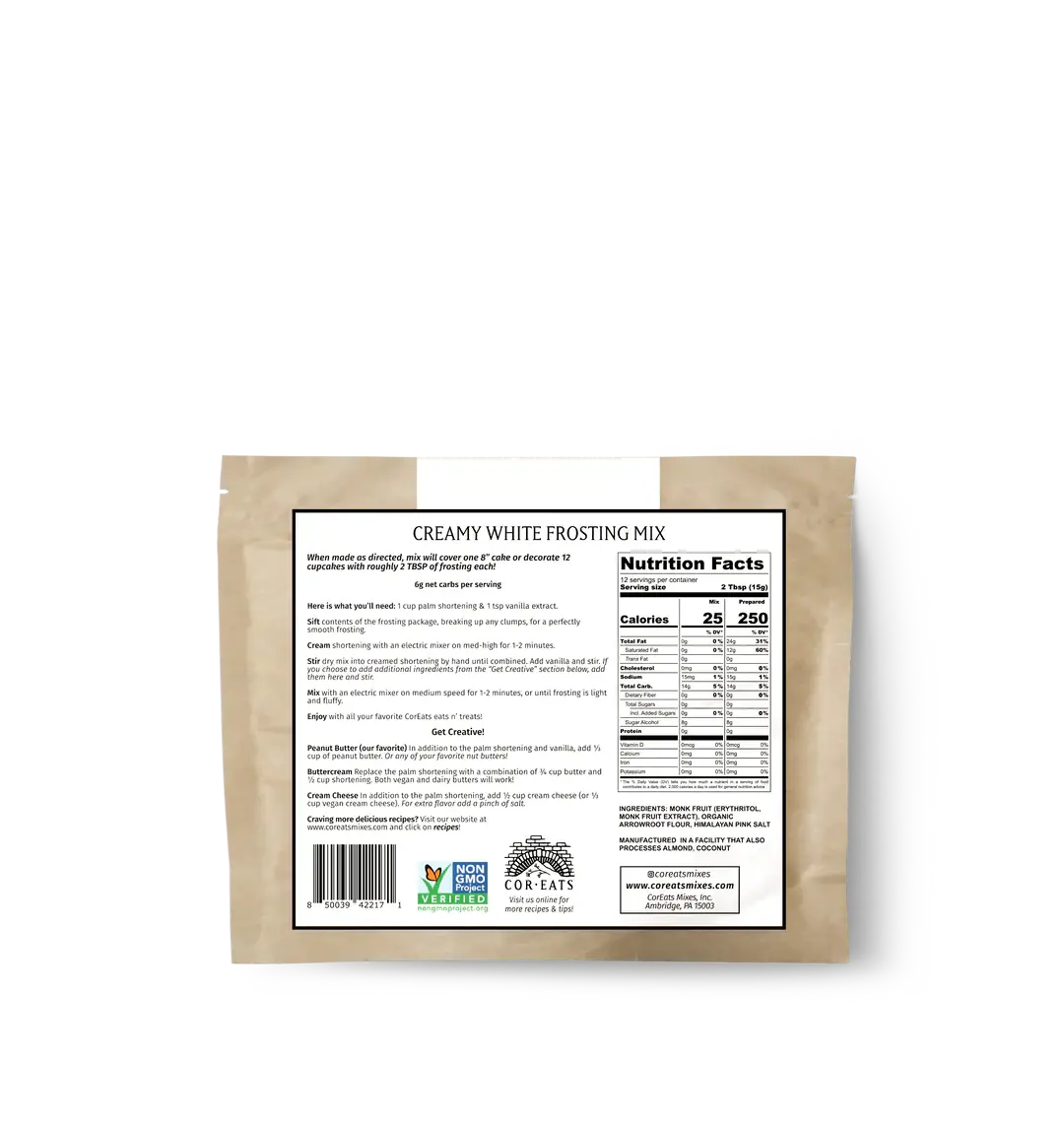 Creamy White Frosting Mix