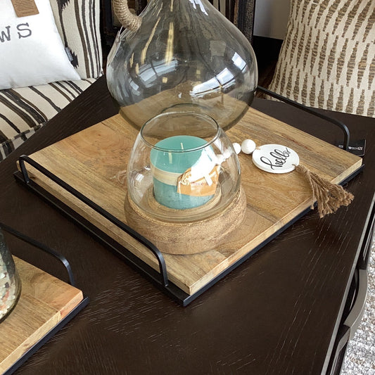 Loft Trays with Iron Handles