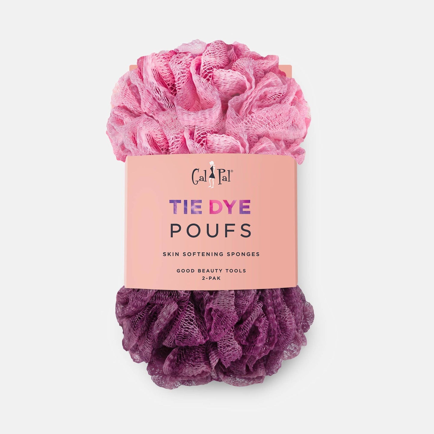 Bath Accessories Company - Gal Pal Tie Dye Lush Poufs