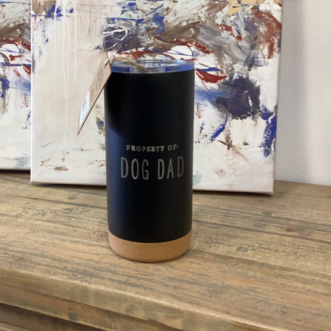 Property of Dog Dad Travel Mug