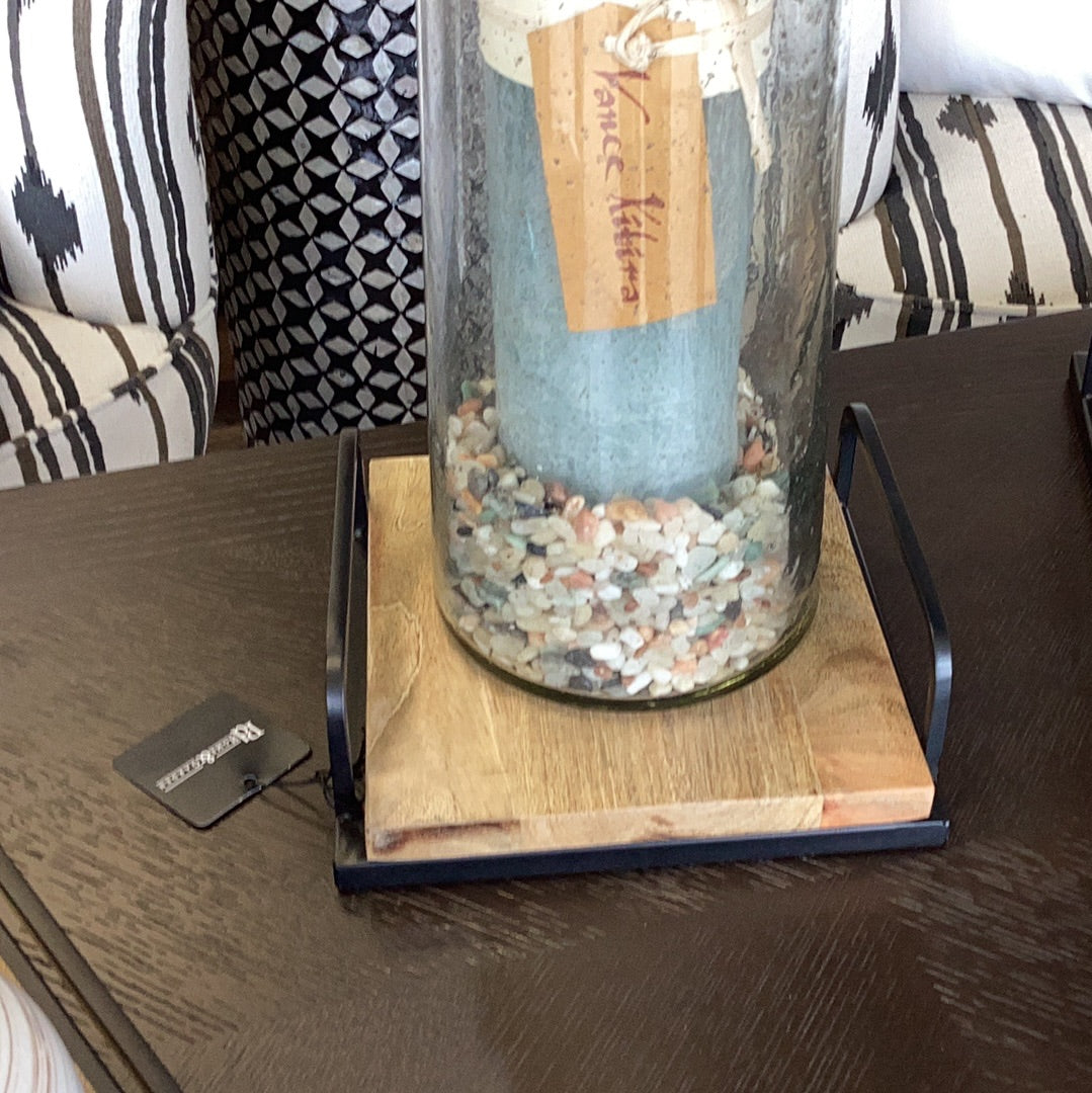 Loft Trays with Iron Handles