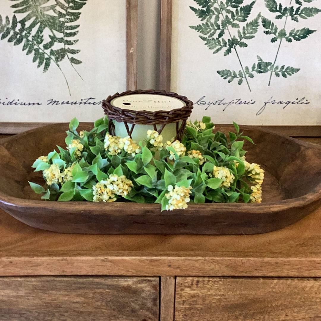 Late Bloomer Candle Ring Yellow