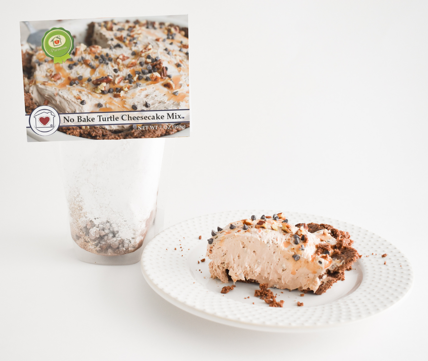 No Bake Turtle Cheesecake Mix