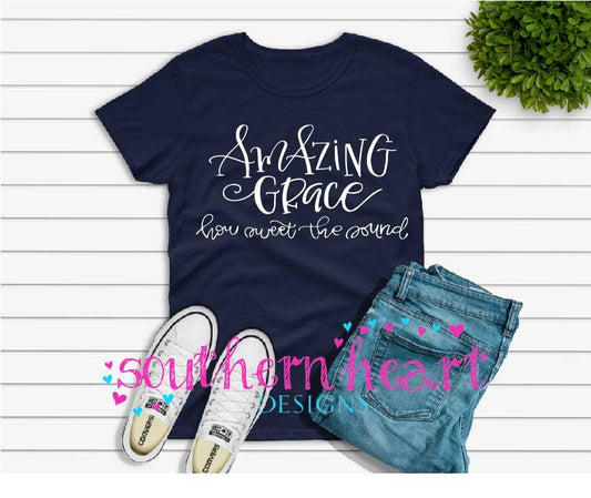 Southern Heart Designs - Amazing Grace Shirt