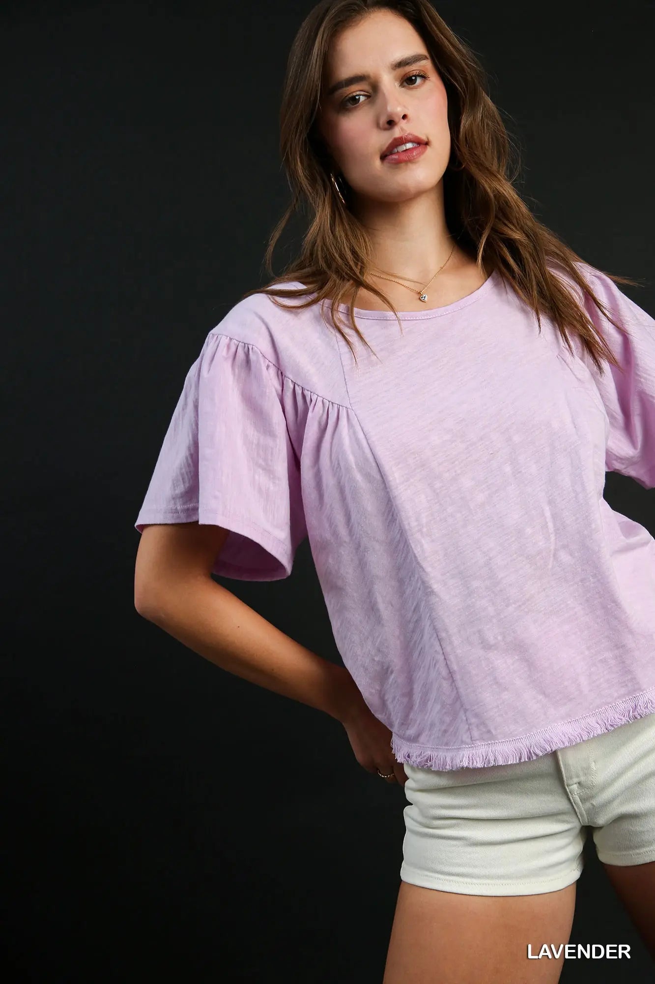 Round Neck Wide Sleeve