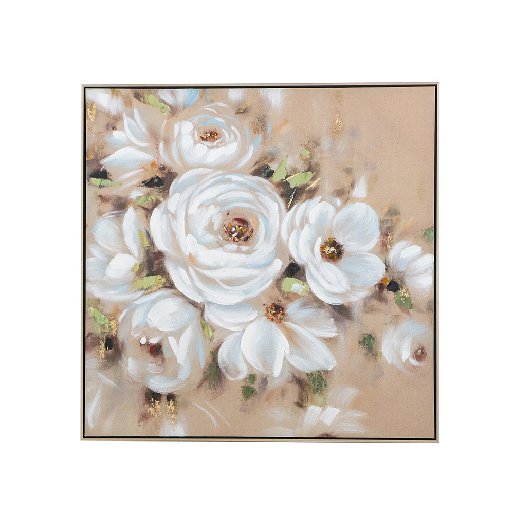 'Alexandra' Framed Floral Wall