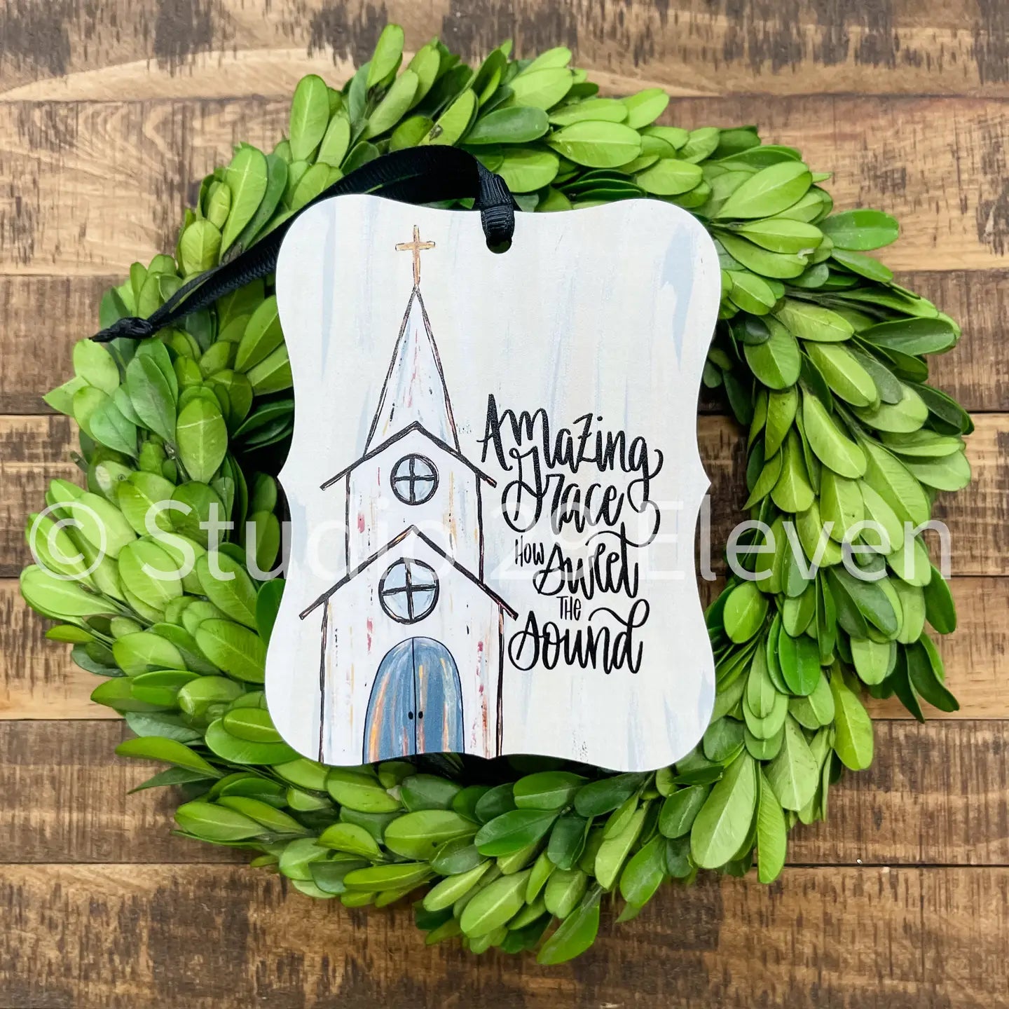 🎄 Amazing Grace Ornament