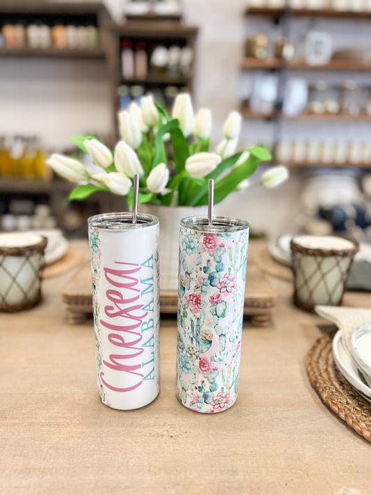 Chelsea, AL Western Vacation Skinny Tumbler