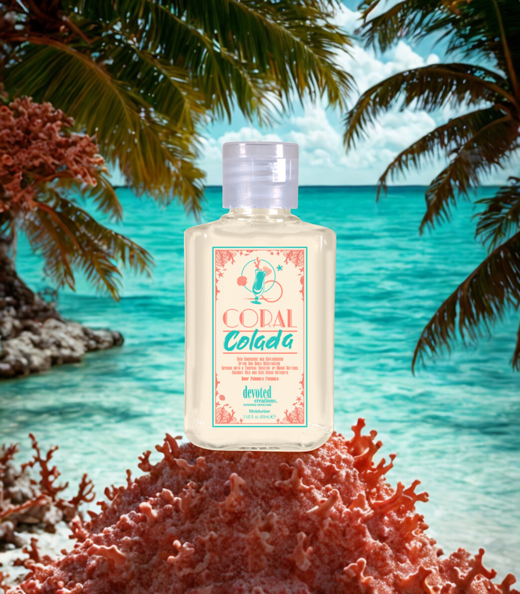 Coral Colada Moisturizer small bottle