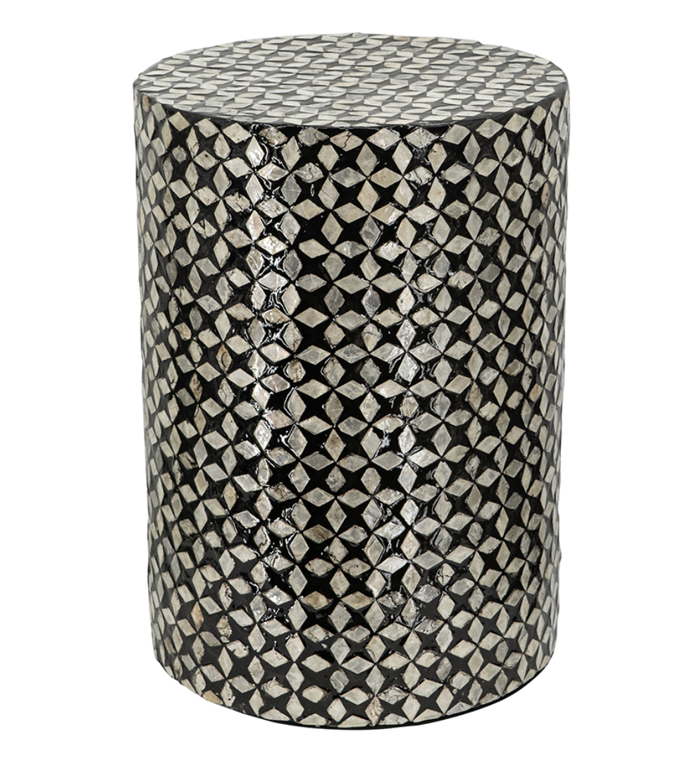 Black Accent Stool