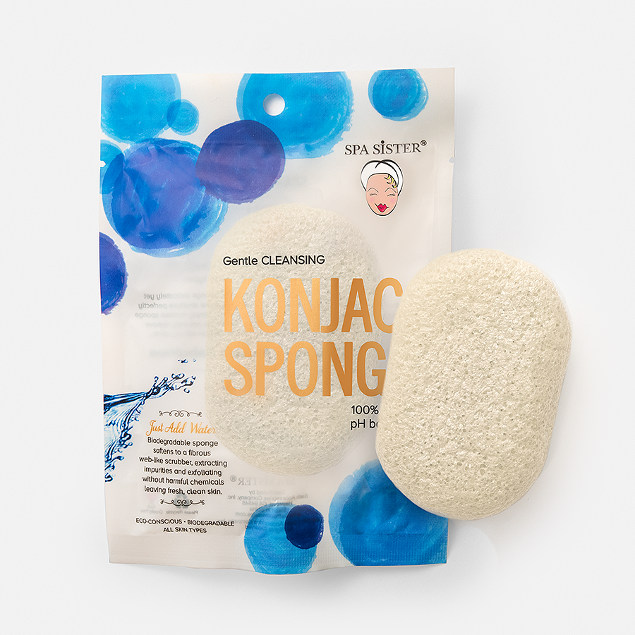Bath Accessories Company - Konjac Sponge - Bag