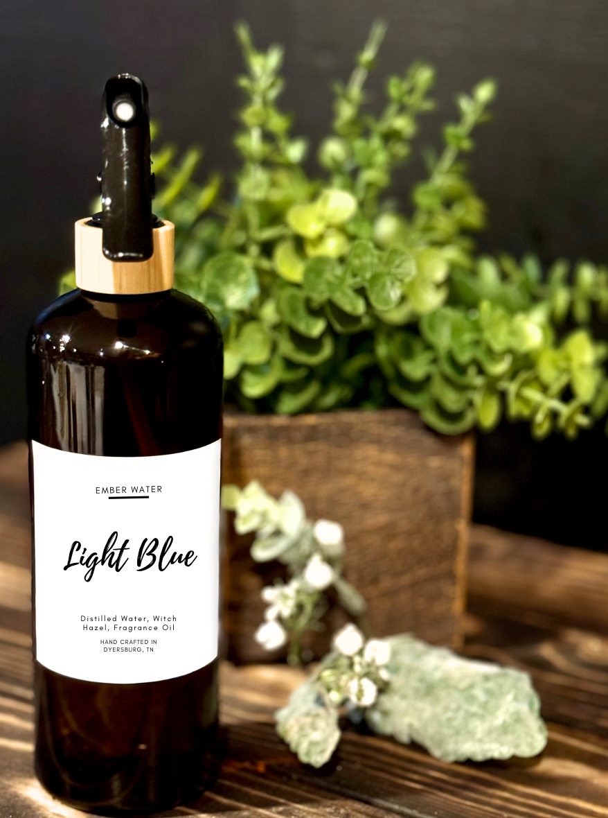 Ember Water - Light Blue Room + Linen Spray
