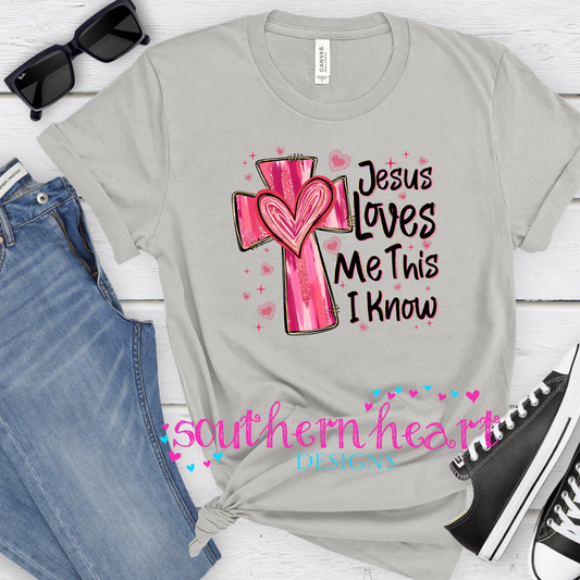 Southern Heart Designs - Jesus Loves Me T Shirt