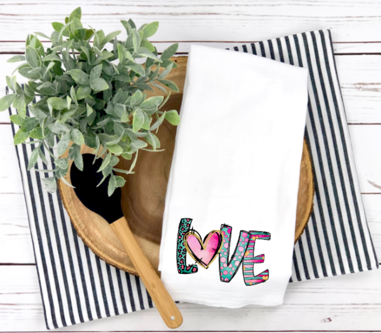 Love Kitchen Towel