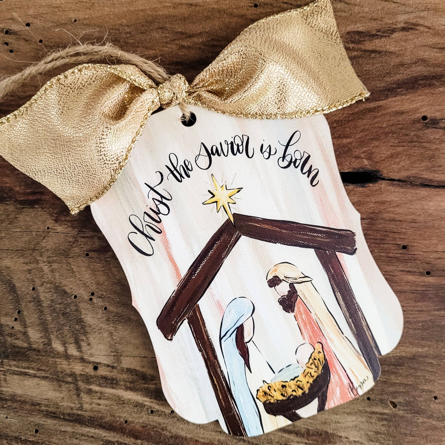 Nativity Christmas Ornament