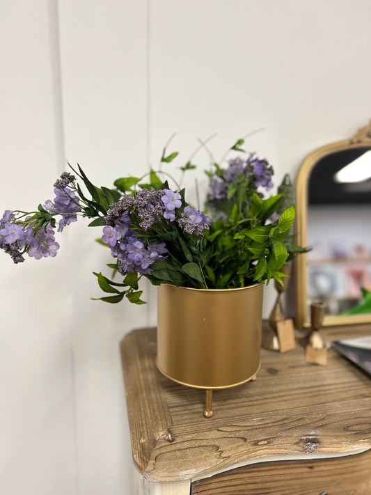 Atticus Planter Brass