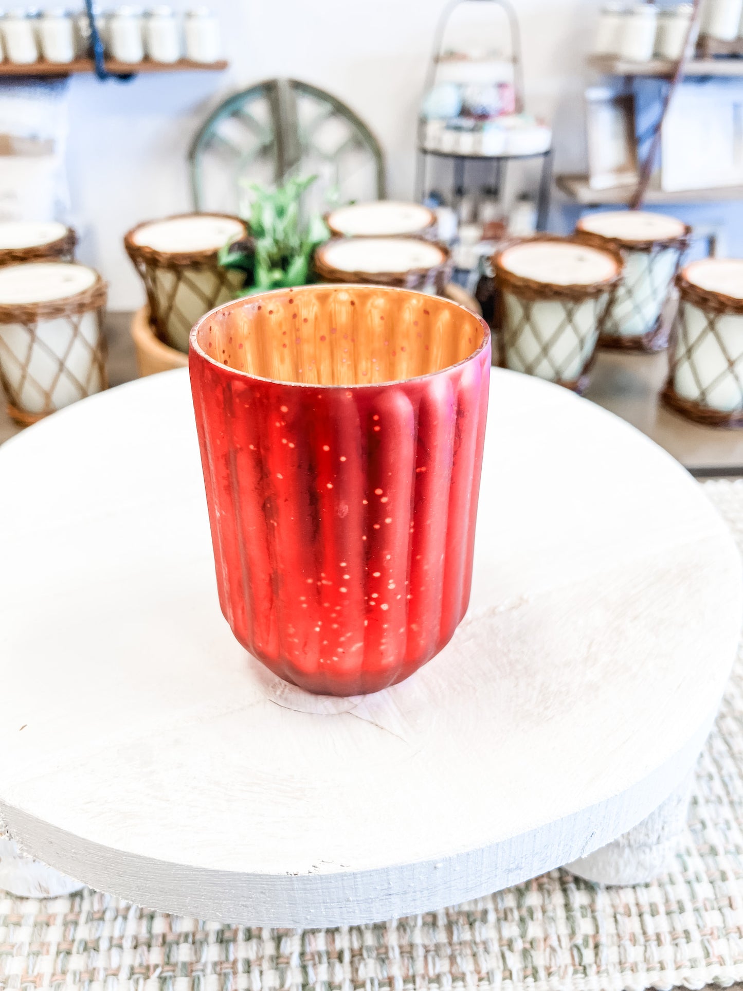 Mercury Glass Votive Holders