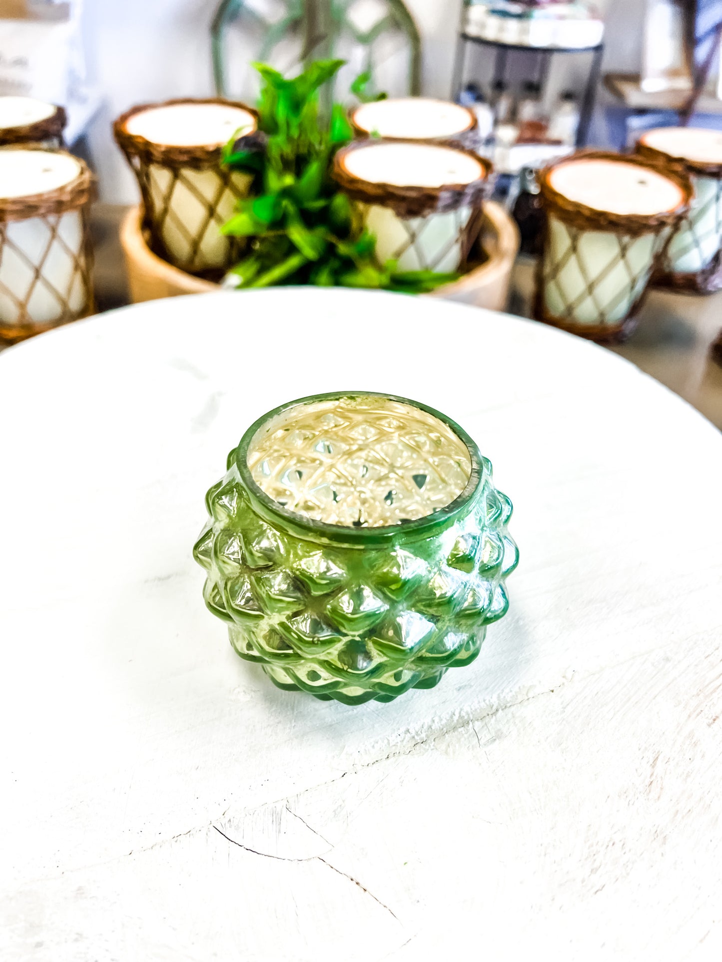 Mercury Glass Votive Holders