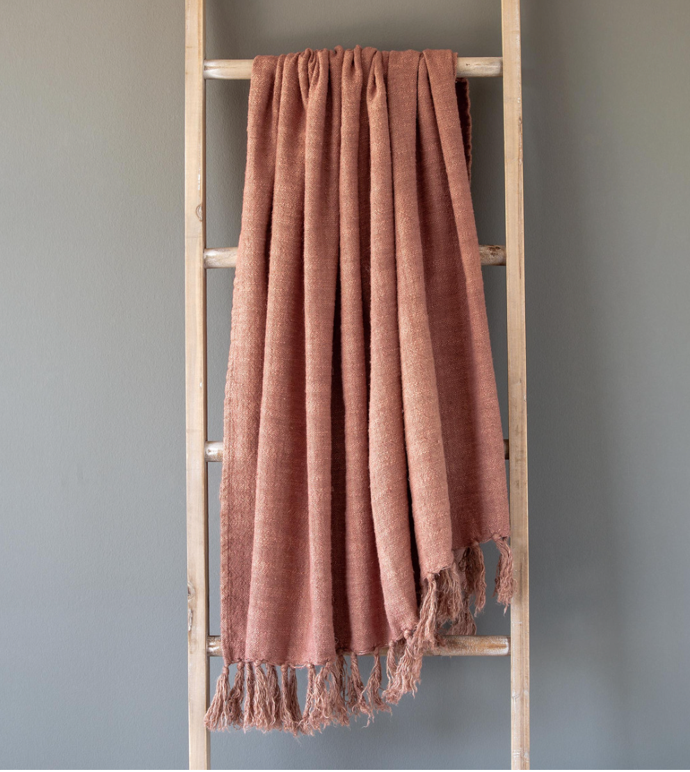 Washed Linen Throw