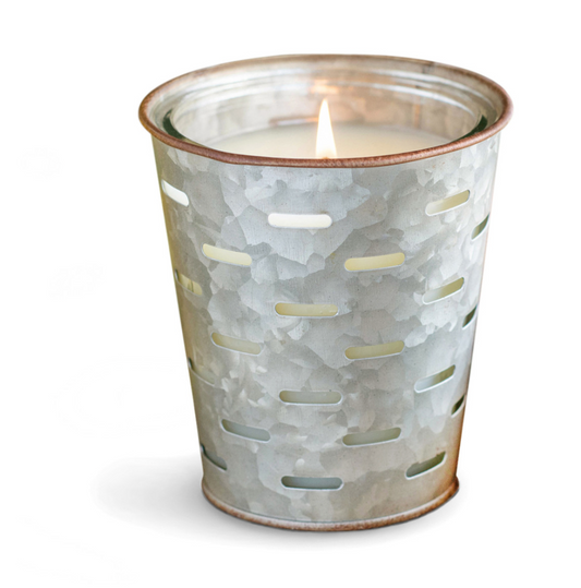 Caramel Apple Olive Bucket Candle