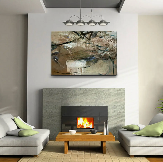 Smash XVIII' Oversized Canvas Wall Art