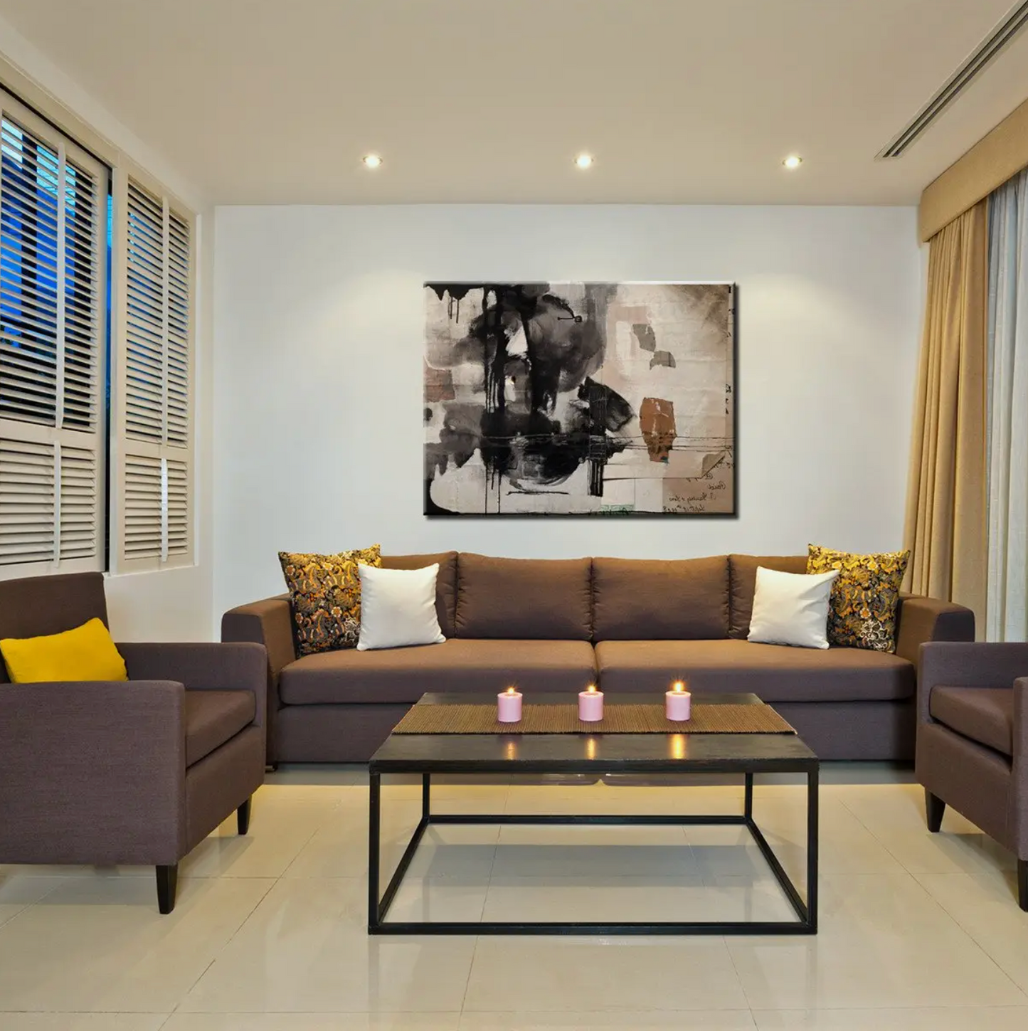 Inkd XXIX' Canvas Art