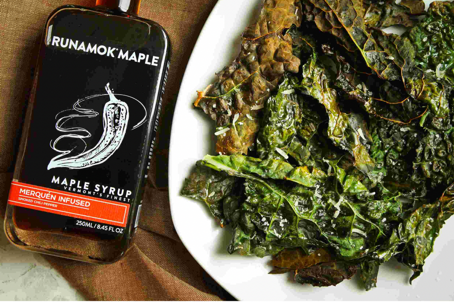 Merquén Smoked Chili Pepper Infused Maple Syrup