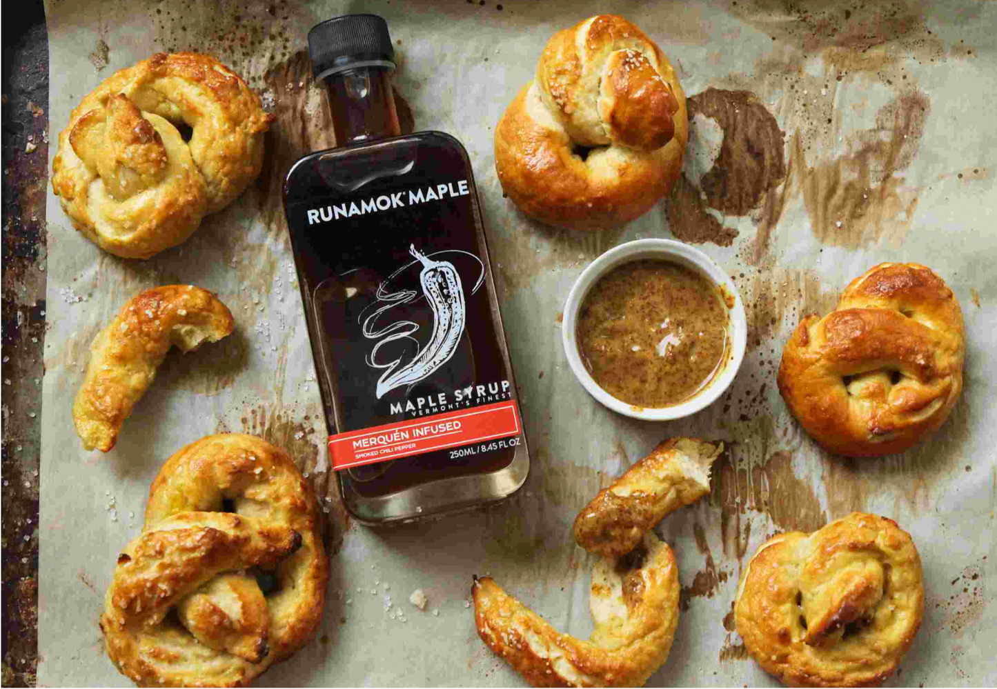 Merquén Smoked Chili Pepper Infused Maple Syrup