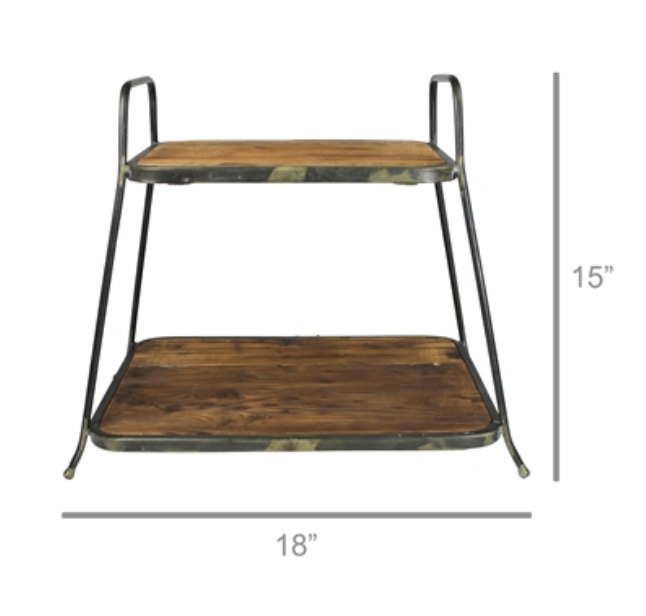 Catalina Two-Tier Stand