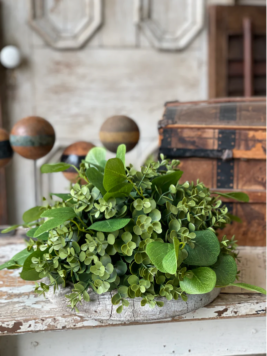 12" Ashford Eucalyptus Half Sphere