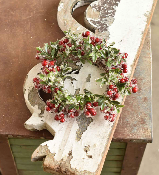 4" Icy Silent Splendor Candle Ring