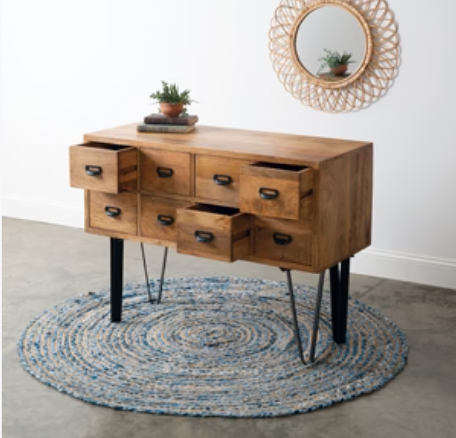 Eames Hard Wood Console