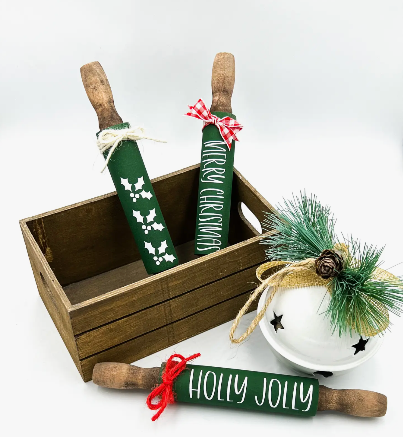 7” Mini rolling pins | Coffee bar decor