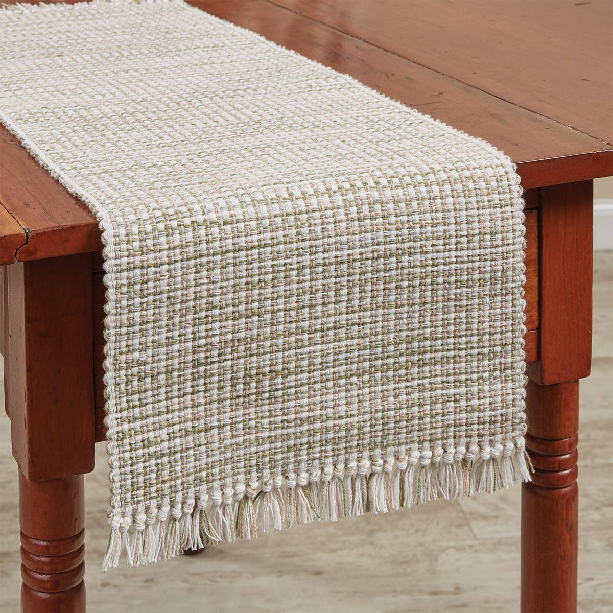 Basket Weave Table Runner 36" L