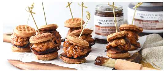 Recipe - Crispy Delights Meet Sweet Indulgence: Mini Fried Chicken and Waffle Recipe with a Twist!