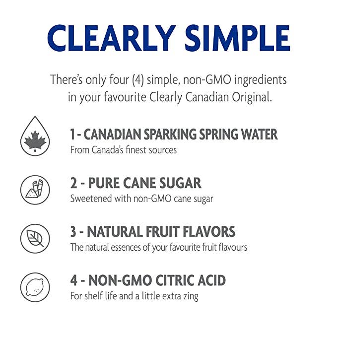 Clearly Canadian Sparkling Water - Orchard Peach Sparkling Water