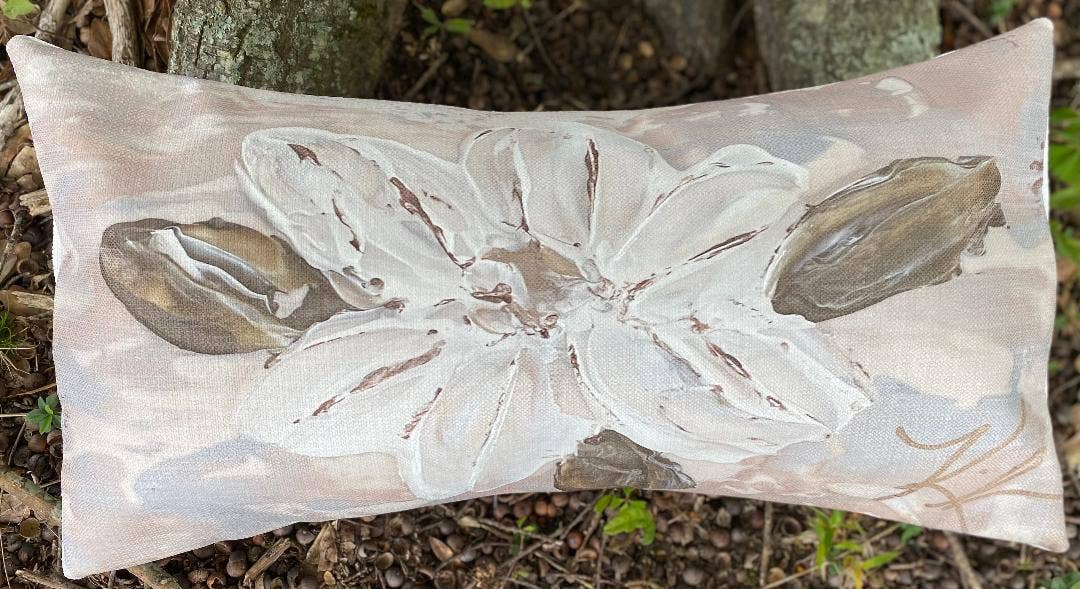 Southern Cotton Mill - GA single magnolia lumbar