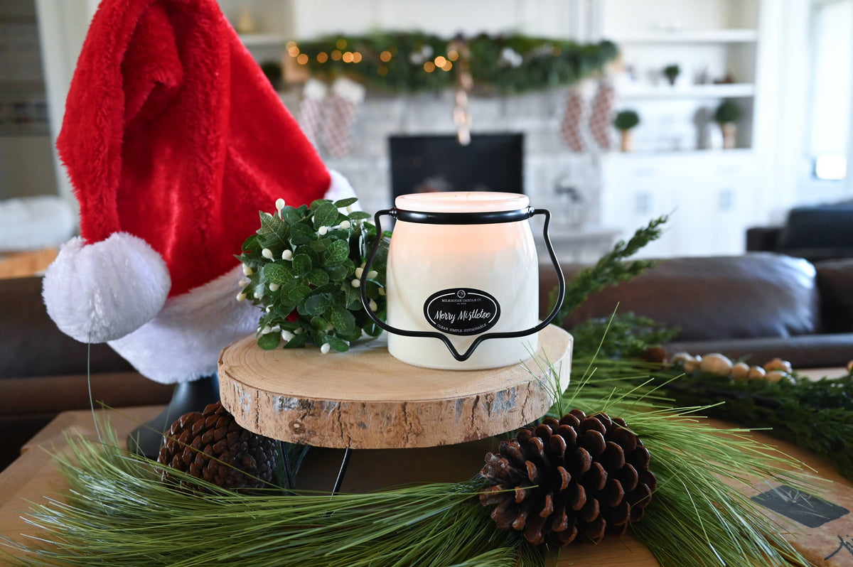 Merry Mistletoe - Butter Jar Candle