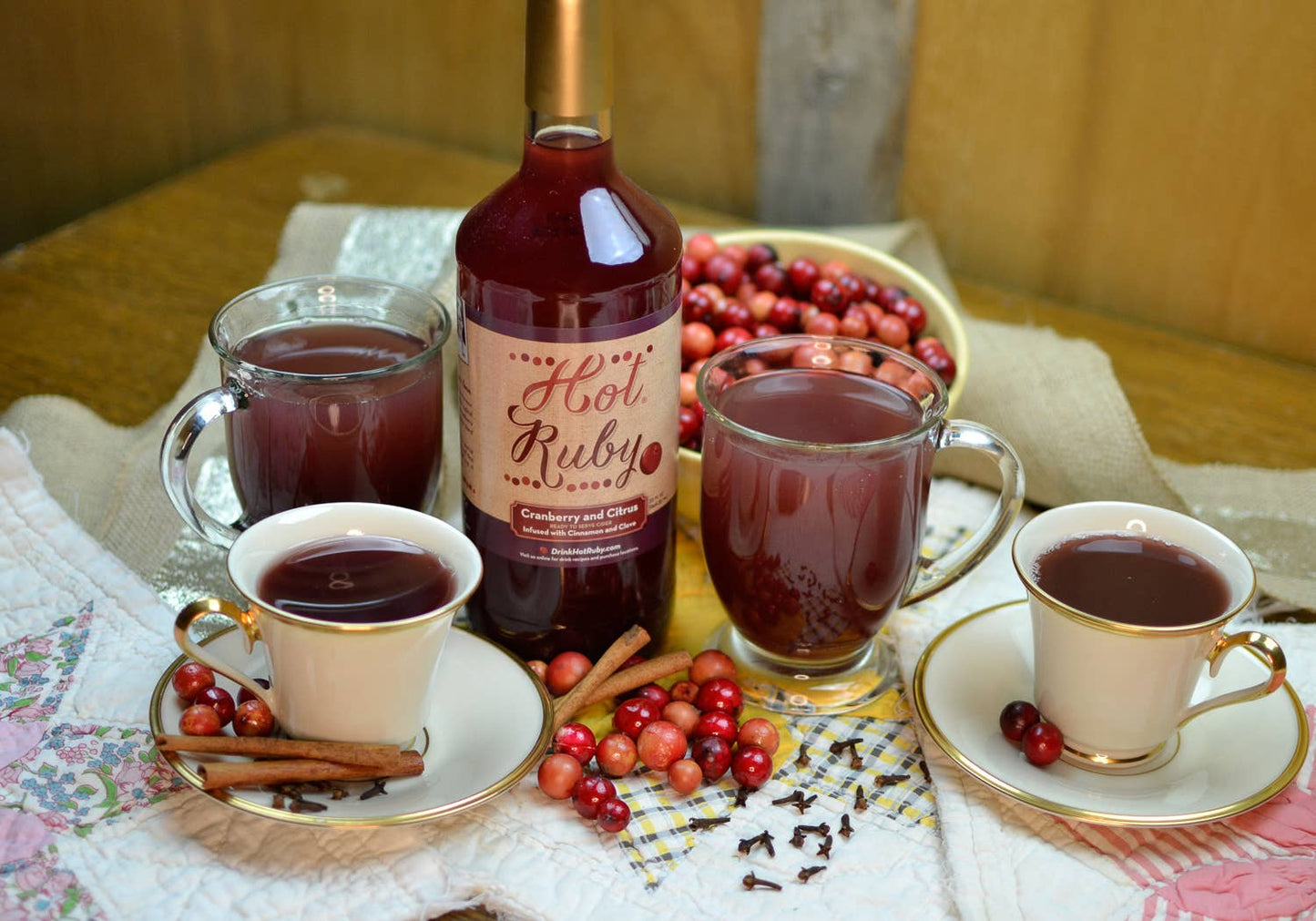 Hot Ruby Cranberry Cider