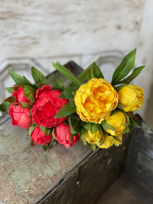 Peony Bundle  11" (Red Only)