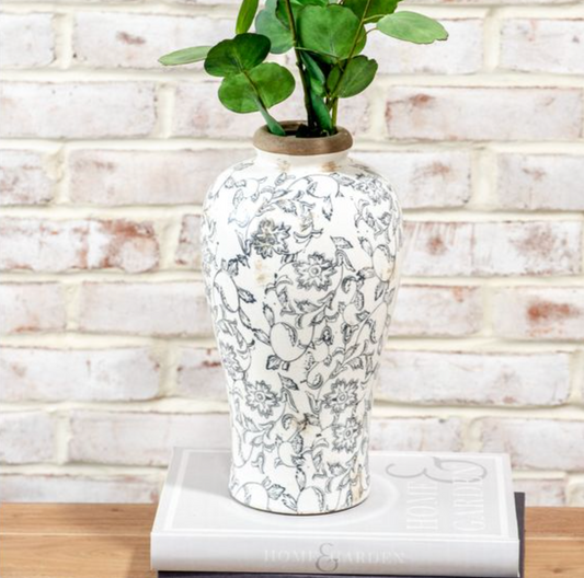 12" HEIRLOOM PLUM VASE