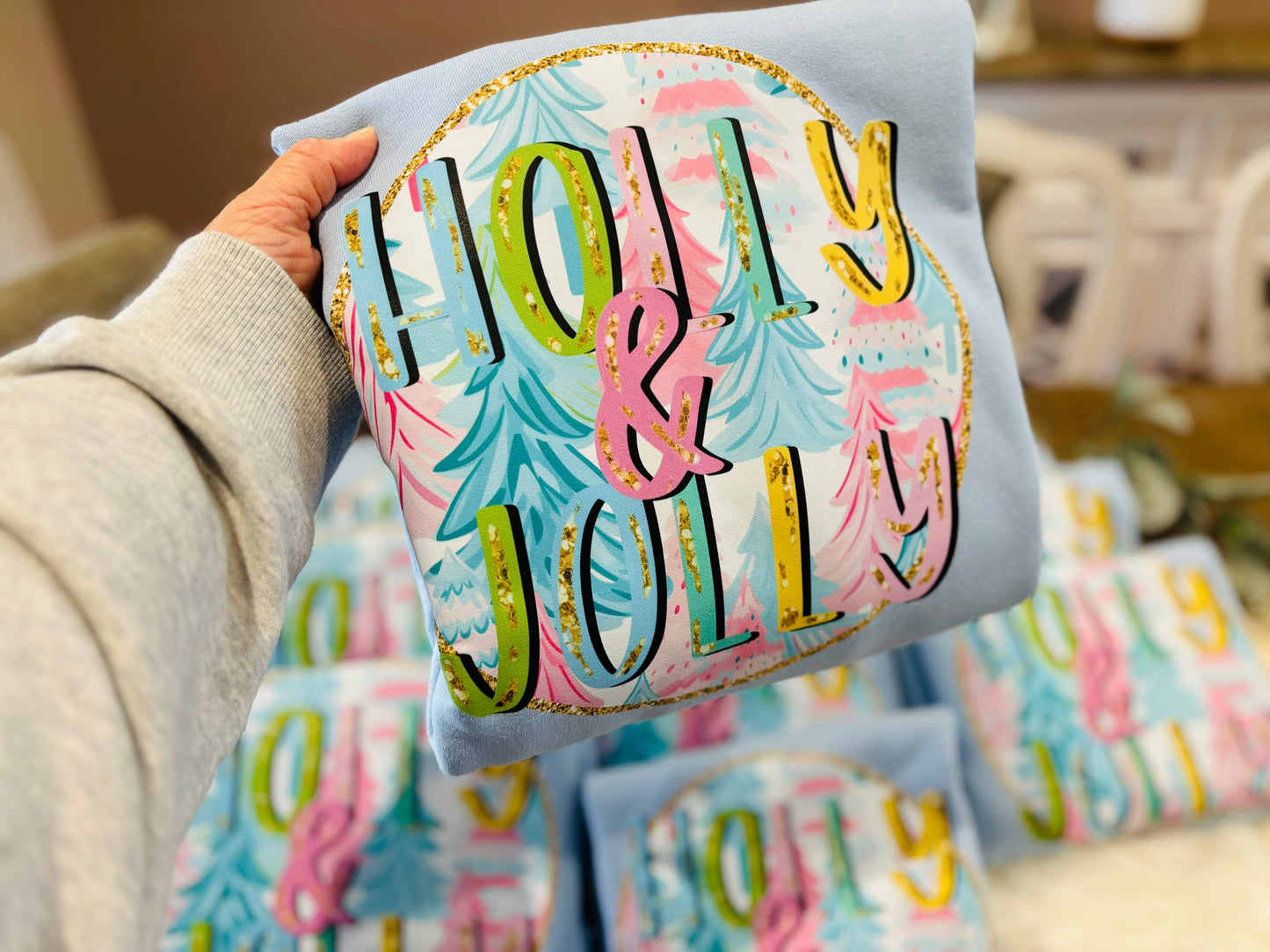 Trendy Chic Apparel LLC - Holly & Jolly Sweatshirt