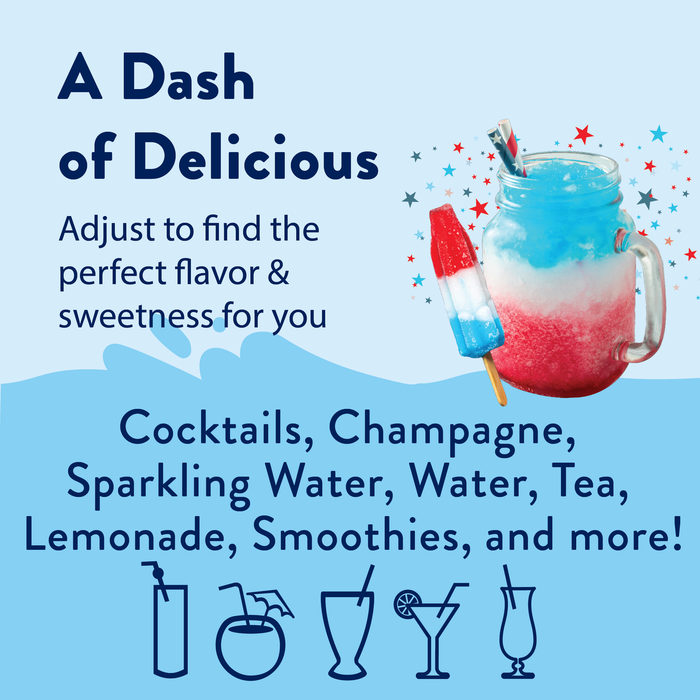 Jordan's Skinny Mixes - Sugar Free Rocket Pop Syrup