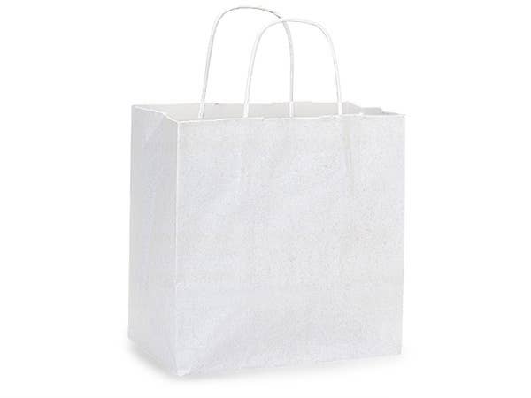 Nashville Wraps - White Kraft Paper Shopping Bags